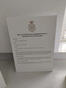 La RAJYL Granada asiste a la conmemoración del Día del Instituto de Academias de Andalucía celebrada en la ciudad de Almería