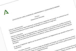 La RAJYL de Granada estrena Estatutos tras adaptarlos al Decreto 138/2022 que regula el funcionamiento de las academias de Andalucía