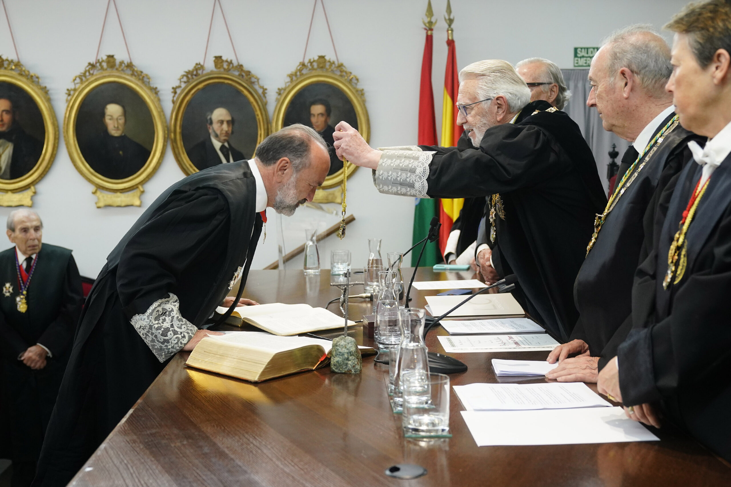 Acto de apertura y recepción de José Luis López Fuentes