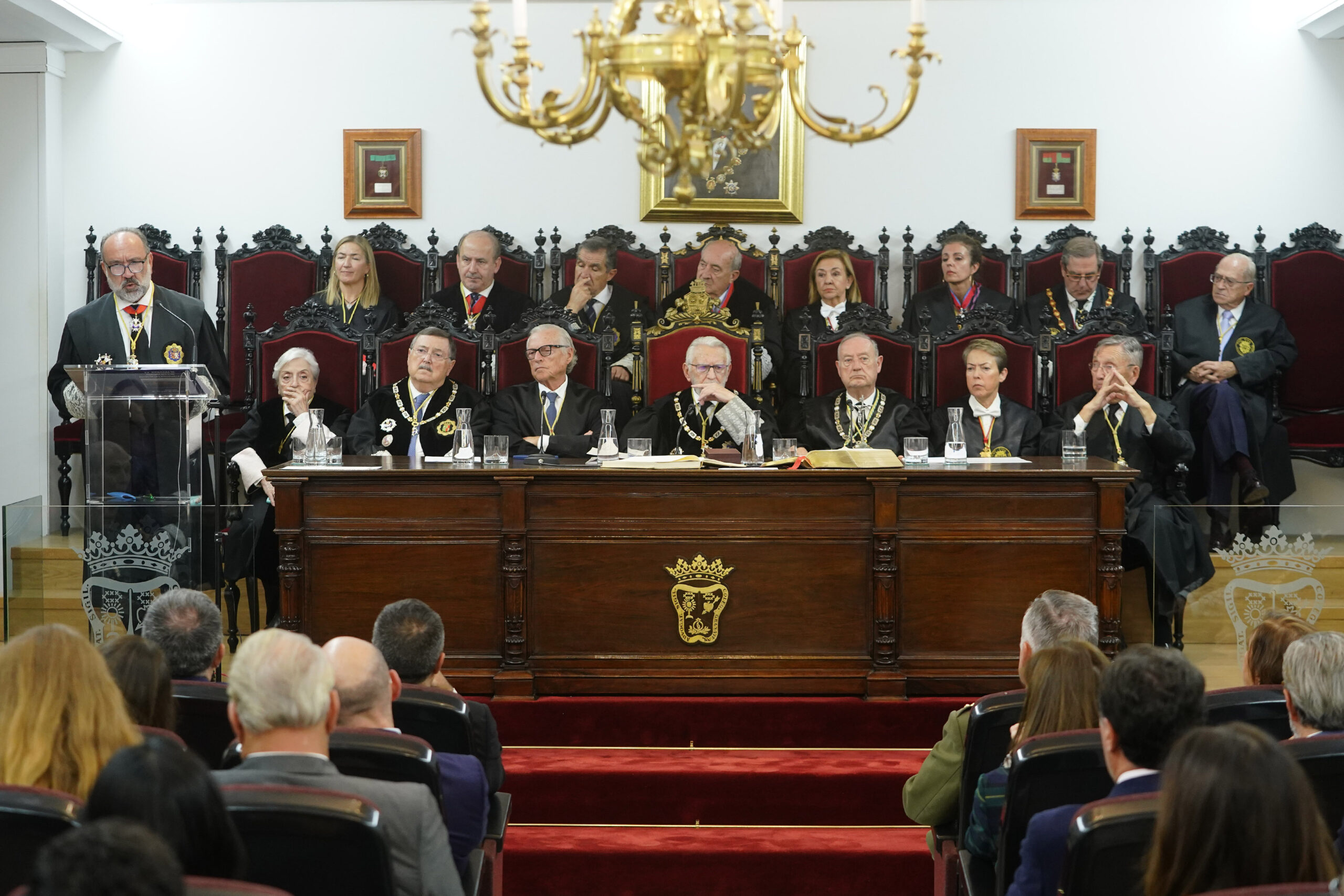 Acto de apertura y recepción de José Luis López Fuentes